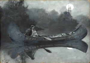 Mijn haat tegen hem leek plotseling vleugels te hebben gekregen Een Gewonde Vijand door Howard Pyle